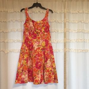 Pink Floral Sundress